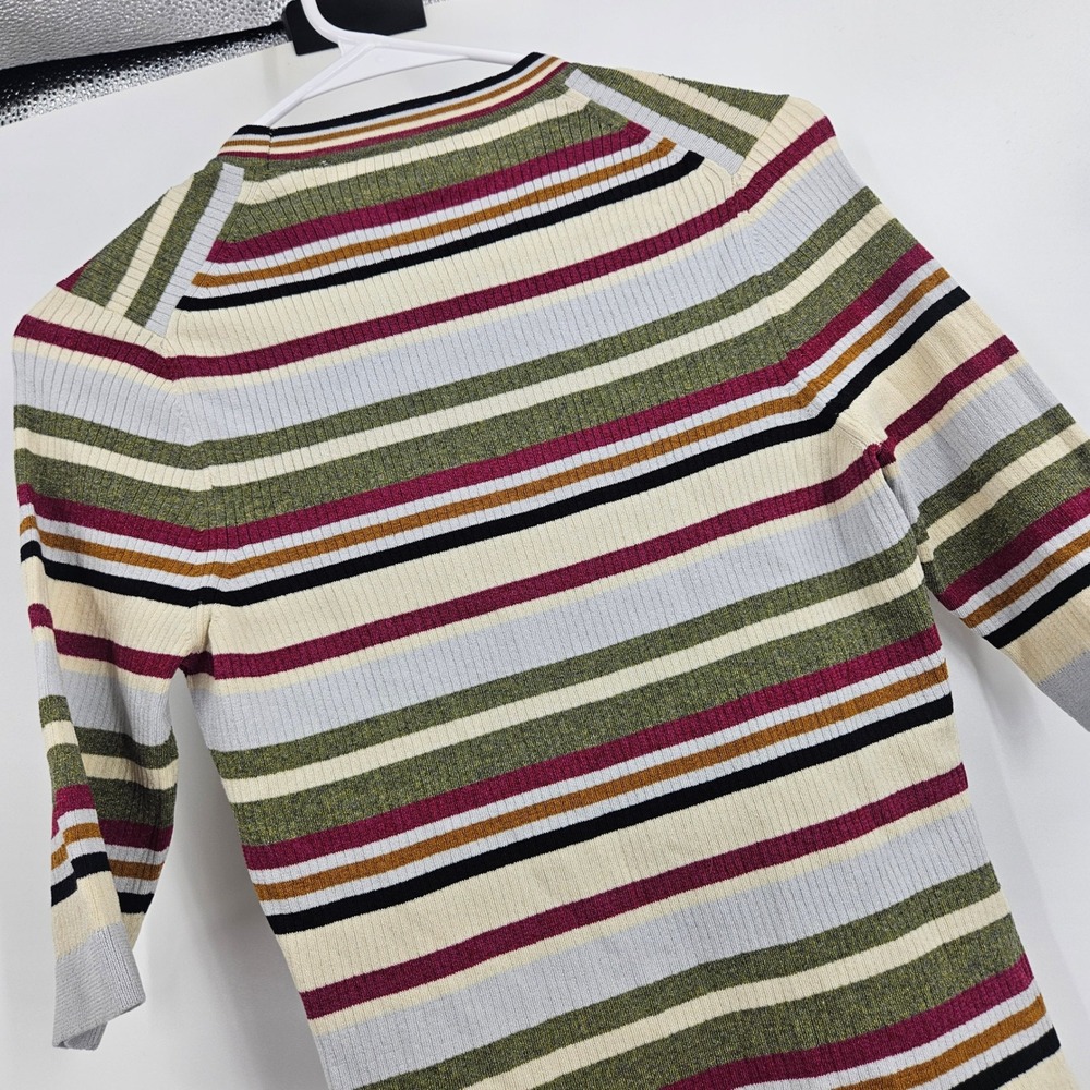Veronica Beard Pullover Sweater Multicolor Knit S… - image 6